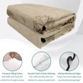 thumbnail image 4 of Quilts King Size, Fall Forest Pine Soft Comforter Bedding Set for Bed, Autumn Vintage Pine Cones Botanical Lightweight Quilted Bedspread with Pillow Cover(2 Pieces) for All Season, 96x106 Inch, 4 of 9