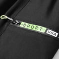 thumbnail image 6 of Besolor Mens Workout Shorts Straight Leg Elastic Wisted Drawstring Casual Lightweight Athletic Running Shorts with Pockets(3X-Large,Black), 6 of 7