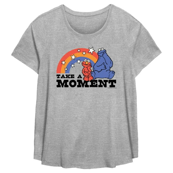 Women's Sesame Street Take a Moment  Graphic T-Shirt