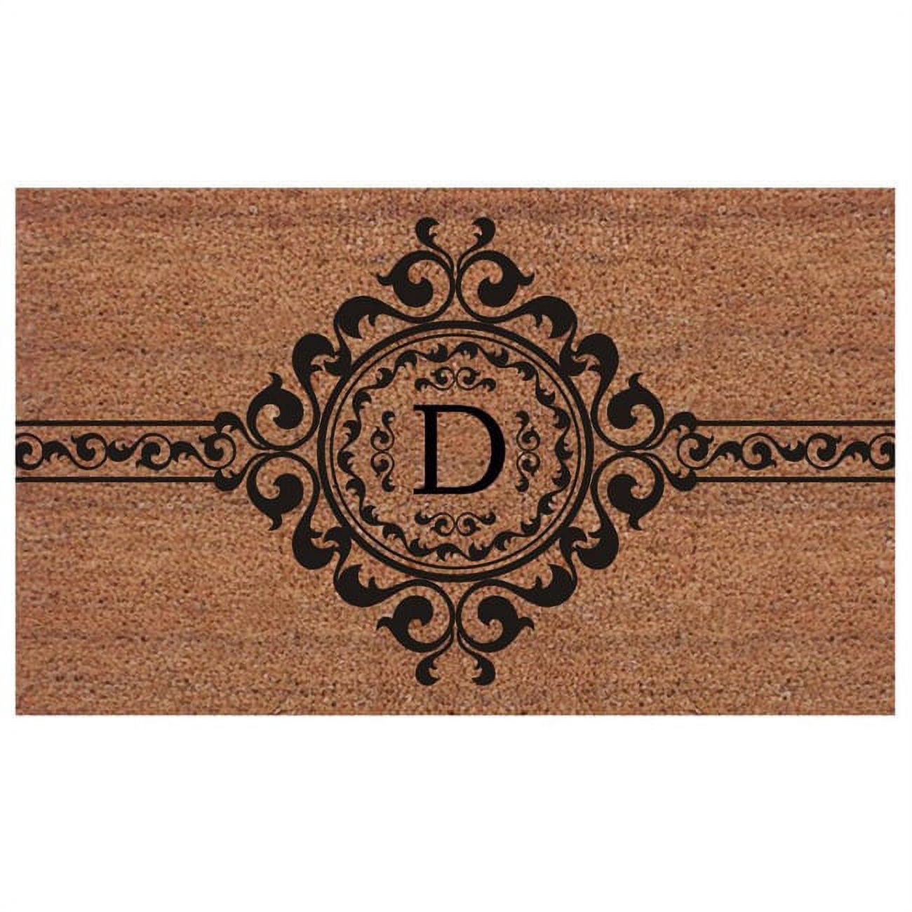Calloway Mills Garbo Monogram Outdoor Doormat, Extra-thick 18" x 30" (Letter B)