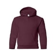 thumbnail image 2 of Gildan - Heavy Blend Youth Hooded Sweatshirt - 18500B - Maroon - Size: S, 2 of 3