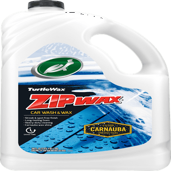 Turtle Wax 53870 Zip Wax Quick and Easy Car Wash and Wax, 100 oz