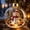 A, variant on CSSAD Christmas Decorations - Light Up Christmas Ball Ornaments, Clear Mini Holiday Scene Hanging Decorations with Warm LED Lights, Glowing Christmas Story Ornament Balls for Christmas Tree