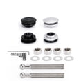 thumbnail image 2 of 2PCS 2.4" 62mm Push Button Quick Release Hood Bonnet Pins Lock Clip Car Bumper Latch Kit, 2 of 6