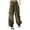 Army Green, variant on HomeGardon Cargo Pants Pants for Women Women's Solid Color Spring-summer Straight Stretch Denim Pants Women's Dance Versatile Trousers,S-XXXL