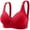 Red, variant on Darzheoy Bras for Women No Underwire Ladies Fashion Bowknot Printing Comfortable Hollow Out Bra Underwear Bras Sport Bras for Women 80B/C
