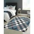thumbnail image 1 of ECARPET Washable Plaid Area Rug & Runner for Kitchen, Bedside, Living Room, Hallway, 1 of 9