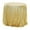Gold, variant on Round Glitter Tablecloth 47x47 Inches Sequin Party Decor Wedding Banquet Spill-Resistant Washable Shimmer Cover Table Decor