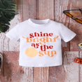 thumbnail image 2 of T-Shirts d'Été pour Enfants à Manches Courtes à Imprimé Lettre, 2 of 7