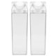 thumbnail image 2 of Transparent Milk Bottle Leakproof Storage Bottle for Home Use 2Pcs, 2 of 3