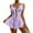 Purple, variant on uublik Womens Comfy Lingerie Sets Valentine's Day Sleepwear Chemise Dress Lace Nighty Nightgowns Pink L