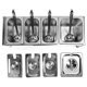 thumbnail image 3 of Portador De Condimentos, Bote Telescópico De Acero Inoxidable Para Mermelada, Barra Dispensadora De Condimentos, Estante Dispensador De Condimentos Con, 3 of 7