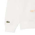 thumbnail image 3 of Lacoste  Adult Motif Pique Relaxed Fit Sweatshirt, 3 of 4