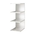 thumbnail image 1 of DOLITY Desk Bookshelf 3 Tier Multifunction Office Storage Rack for Dorm Office Desk White, 1 of 9