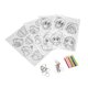 thumbnail image 2 of Hojas De Película Termorretráctil, Translúcidas, Hechas A Mano, Manualidades Creativas, Juego De Láminas De Plástico Retráctil DIY para Llaveros, Colgante DIY, 2 of 5
