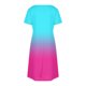 thumbnail image 5 of Vestido Corto de Verano Moda Gradiente Corto de Manga en V Cuello Vestido Casual, Poliéster Ligero de Verano, Lavado de Manos, 5 of 8