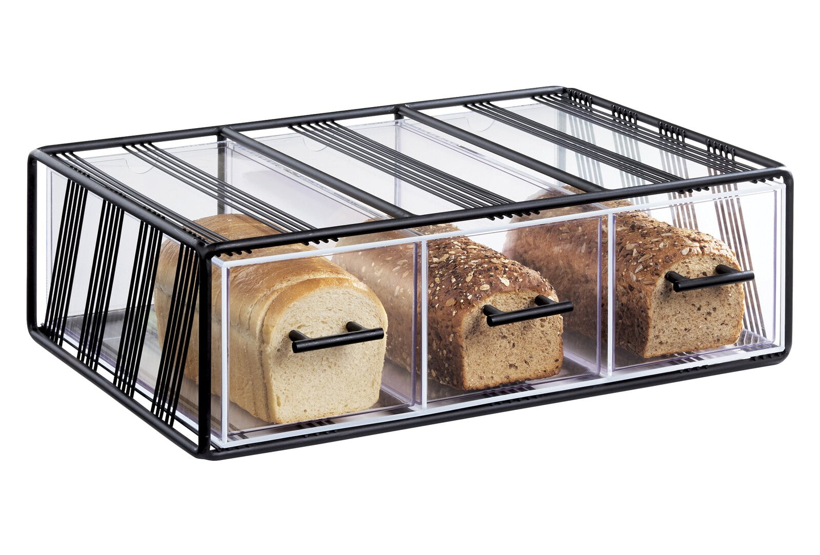 PORTLAND 3 BREAD DRAWER, Overall 7" H x 22.25" W x 14.75" D, For