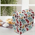 thumbnail image 3 of Pineapple Stand Mixer Cover, Lively Multi-Colored Tropical Pineapple Palm Trees Island Themed Silhouettes, Kitchen Appliance Organizer Bag Cover with Pockets, 5 Quarts, Multicolor, by Ambesonne, 3 of 4