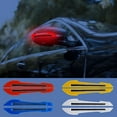 thumbnail image 1 of Glow-in-the-Dark Reflective Car Stickers | Anti-Collision & Anti-Scratch Strips for Rear View Mirrors | 2-Pack, 6.3 Inch Self-Adhesive Decals for Cars, Trucks & SUVs, 1 of 7