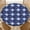 Blue, variant on Round Fitted Tablecloth with Elastic Edge Design Table Cover Waterproof Stain-Resistant Wipeable Table Cloth Best for 38"-42" Round Tables for Outdoor Indoor Marble