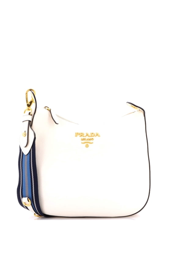 Pre-Owned Dual Strap Hobo Vitello Daino Medium By Rebag