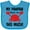 Turquoise, variant on Inktastic My PawPaw Loves Me Boys or Girls Baby Bib
