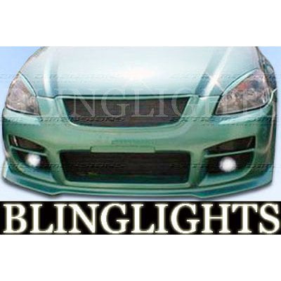 For Fog Lights for 2002-2006 Nissan Altima Extreme Dimensions Body Kit