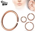 thumbnail image 4 of Seamless Piercing Rings Bendable Anodized Steel Multiple Colors 20G 18G 16G, 4 of 12