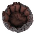 thumbnail image 2 of Cachorro de mascota de , perro, gato, suave, cálido, con cordón, calabaza, nido, cama para dormir, perrera Brown M Yuyangstore Pet Dog Drawstring Bed, 2 of 8
