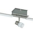 thumbnail image 2 of Cresswell Lighting 7" Modern Brushed Nickel 3-Light LED Decorative Track Light (Set of Two), 2 of 7