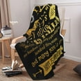 thumbnail image 3 of DAJU 50th Anniversary Blanket Gifts Blanket Flannel Soft and Comfortable Anti static Bed Sofa Blanket(50*60inch), 3 of 5