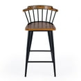 thumbnail image 5 of Butler Specialty Company Merrick Wood And Iron  Spindle Bar Stool - Natural, 5 of 6