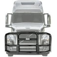 thumbnail image 3 of Compatible with Volvo VNL 2004-2017 Bumper Grille Deer Moose Guard - Black (Kozak Aftermarket), 3 of 9