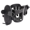 thumbnail image 1 of Portavasos 2 en 1, Portavasos para cochecito, Organizador para cochecito, Portavasos para cochecito con soporte para teléfono móvil, Soporte para teléfono con rotación de 360 ​​para bicicleta, cochecito, silla de ruedas   JM, 1 of 5