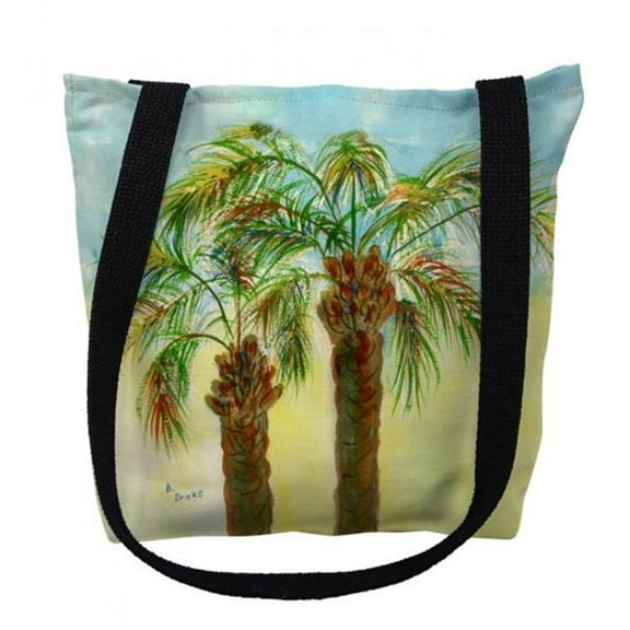 Betsy's Palms Small Tote Bag 13x13 16 inches x 16 inches