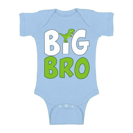 

Awkward Styles Dinosaur Romper Outfit Big Brother One Piece Dinosaur Gifts for Baby Boys Bodysuit for Little One Cute Baby Clothing for Boys Kids Gifts Big Brother Baby Bodysuit Short Sleeve