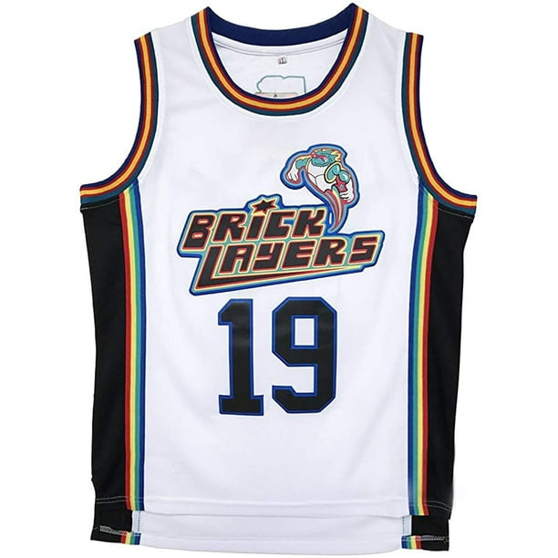 Basketball Jersey Movie 19th White Embroidered Jersey Jersey Ball Suit