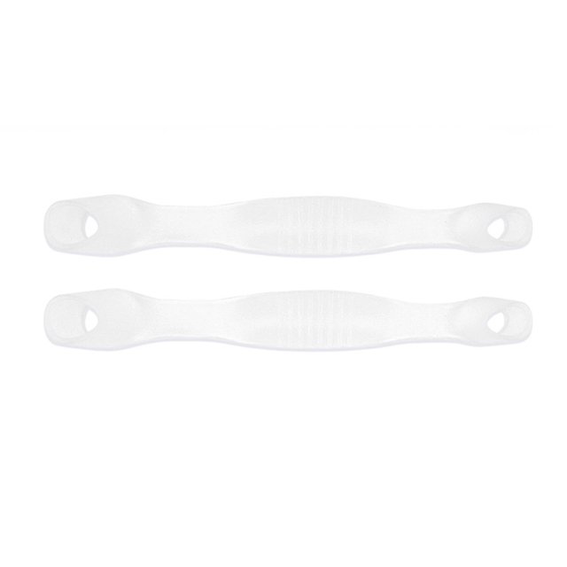Separador de dedos de los pies, 1 par, resistente al desgaste, reutilizable, separador de dedos de los pies, antideslizante, banda elástica para el dedo del pie, equipo de corrección de pies Ndcxsfigh Cuidado Belleza