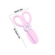 thumbnail image 3 of Tijeras de seguridad para niños | Tijeras de plástico con punta redonda | Diseño ergonómico para cortar papel fácilmente | Ideal para jardín de infantes y manualidades | Mango ergonómico, 3 of 6