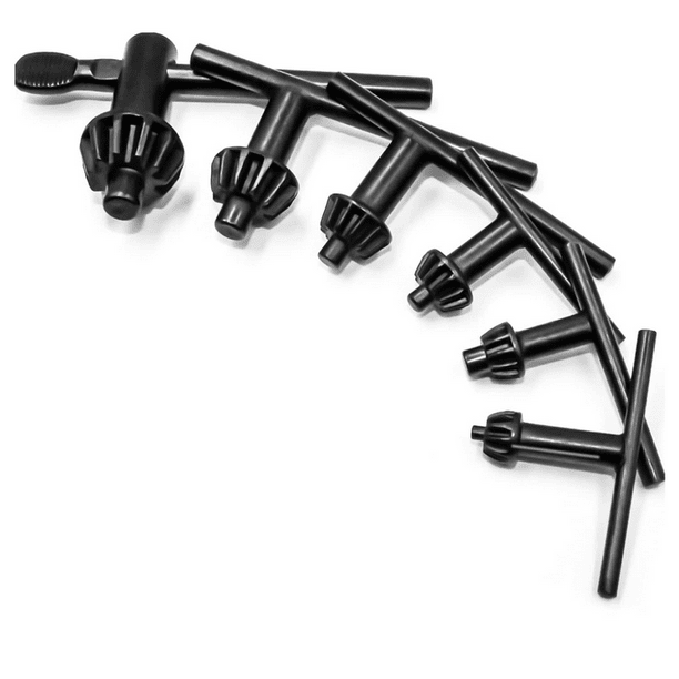 Chuck Key (6 Pieces) 4/6/10/13/16/20mm Universal Drill Chuck Key for