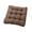 Coffee, variant on NSESSHome Thicken Tufted Cushion, Solid Square Seat Cushion Corduroy Chair Pad Pillow Seat Soft Tatami Floor Cushion for Yoga Meditation Living Room Balcony Office Outdoor, 17.7x17.7 Inch