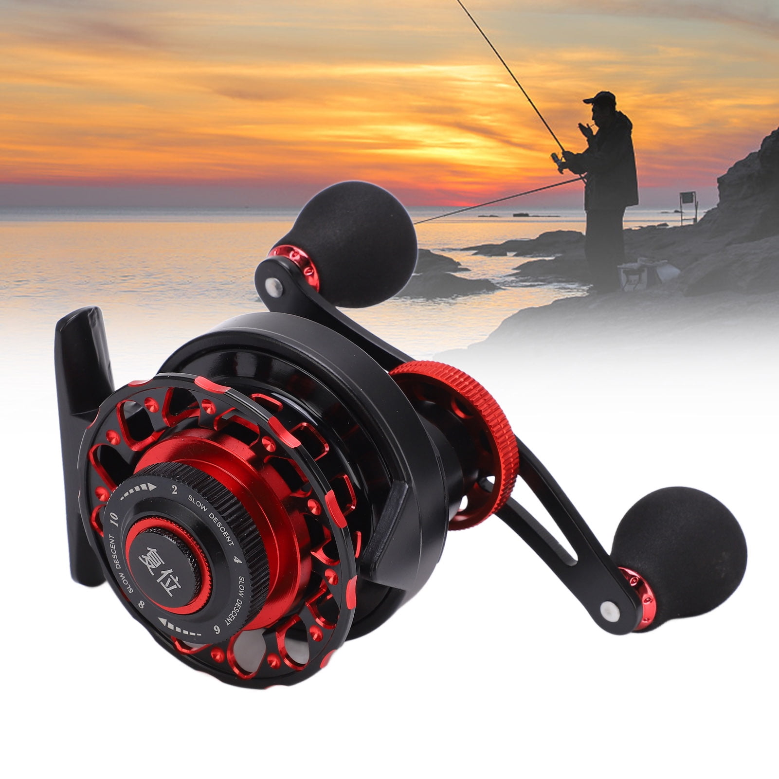 Freshwater Fishing Spinning Reel 3.6:1 Right Hand Bait Ball Bearings With Line 