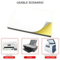 thumbnail image 4 of Stationery,210 x 297 mm Glossy Sticker Paper White Sticker Can Be Printed For Printer, 4 of 9