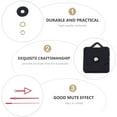 thumbnail image 2 of Miangastore 1 Set Wall Clock Movement DIY Hanging Clock Parts Practical Clock Mechanism, 2 of 8