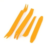 Unique Bargains Car Auto AV System Orange Dismantle Repair Tools Refit Set 4 Pcs