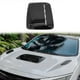 thumbnail image 3 of Car Universal Bright Black Hood Vent Air Outlet Cover For Hood Scoop Air Flow Intake Vent Cover, 3 of 5