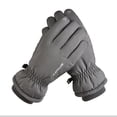 thumbnail image 3 of Adult's Outdoor Non-slip Watertight And WindproofGloves Winter Fleece Warm Riding Gloves, 3 of 9