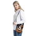 thumbnail image 2 of Binienty Halloween Messenger Bag for Women Crossbody Ghost Pumpkin Shoulder Purse Anti Theft RFID Coin Phouch Handbags Trendy Casual Travel Corss Body Sling Bag Gifts for Sister, 2 of 7