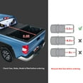thumbnail image 3 of North Mountain 5.5ft Soft Roll Up Truck Tonneau Cover, Fits for 2014 - 2021 Toyota Tundra 5.5ft (66.7")Fleetside/Styleside Truck Bed, not for Flareside/Stepside Bed., 3 of 7