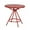 Red, variant on Safco Products CoGo Indoor and Outdoor Round Table in Black